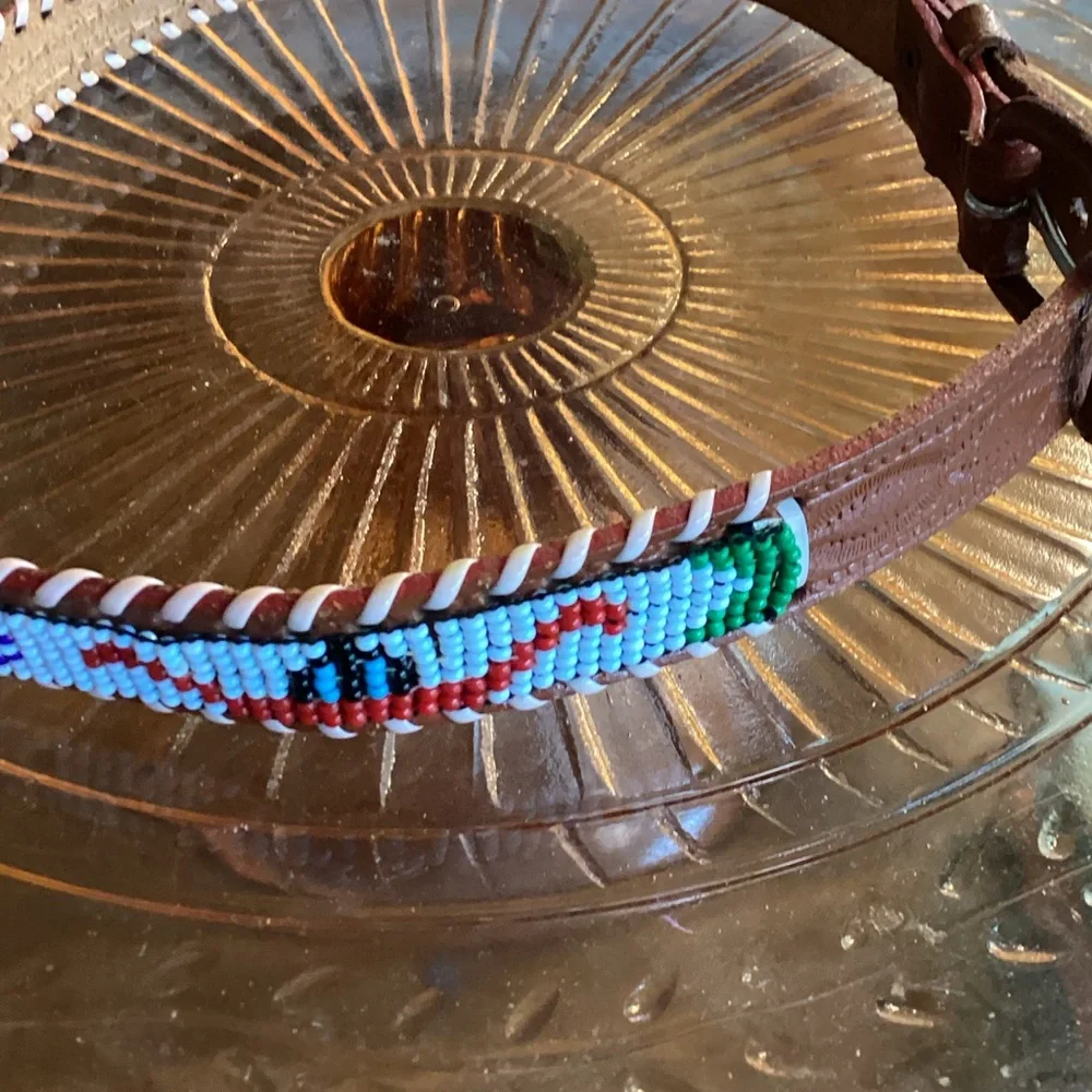 Colorful Beaded Kids Belt